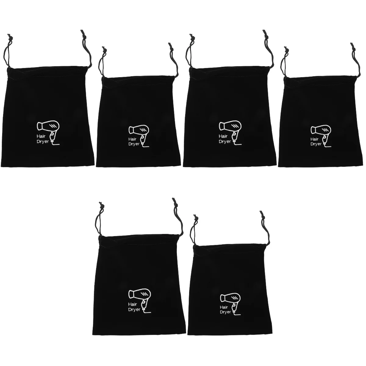 

Bag Hair Dryer Drawstring Storageorganizer Pouch Closure Cover Bags Container Straightener Tools Hairdryer Styling Appliance