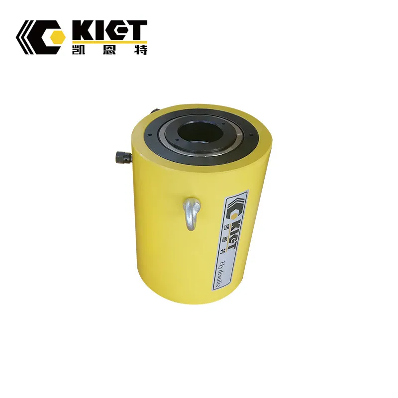 

Enerpac Equivalent 150 ton double acting hollow cylinder hydraulic lifting jack