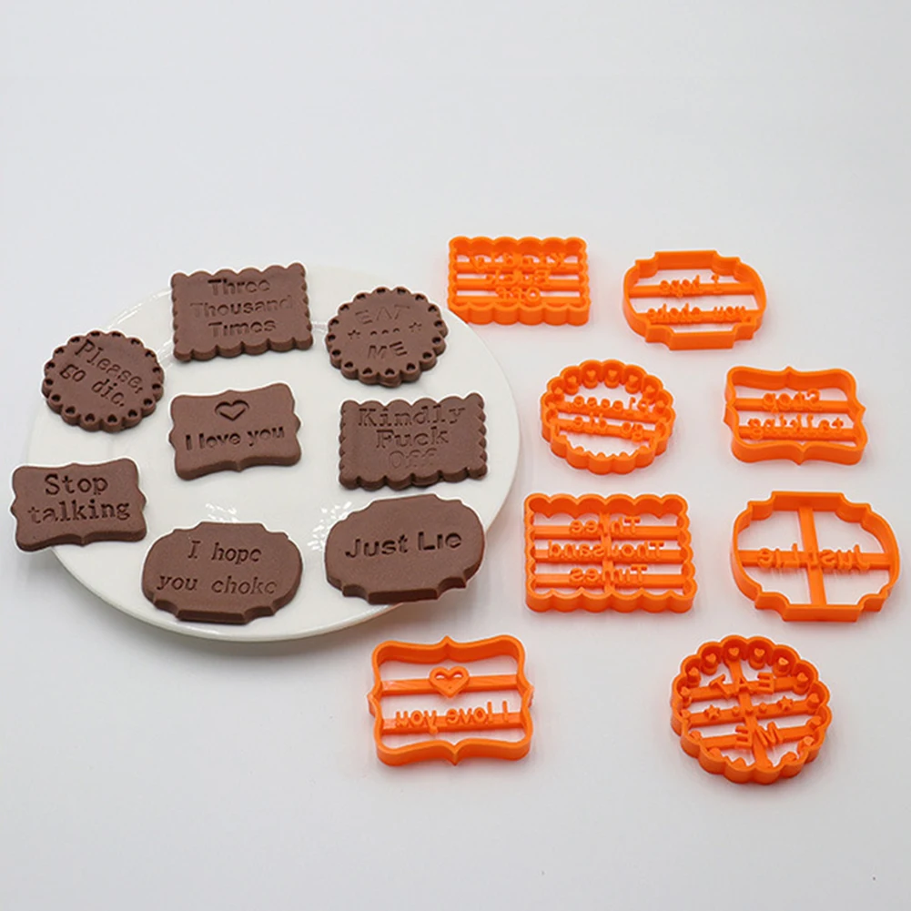 

1PC Lunch DIY Wacky CookieCutter Mould Food Cutting Die Bread Biscuits Mold Children Baking Tools Kitchen Accessories