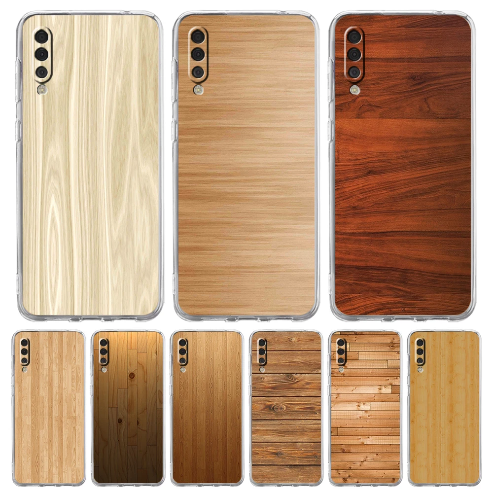 

Carved Wood Phone Case for Samsung Galaxy A12 A22 A10 A20 A30 A40 A50 A52 A02 A03S Transparent Shockproof Soft TPU Shell Fundas
