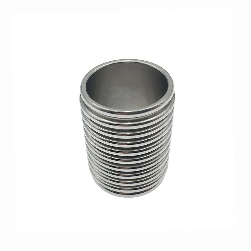 Men 304 Stainless Steel Chastity Rings Underwear Round Trainer Fitness Shape Adult Accessories Metal Boxers Body Muscle Exercise