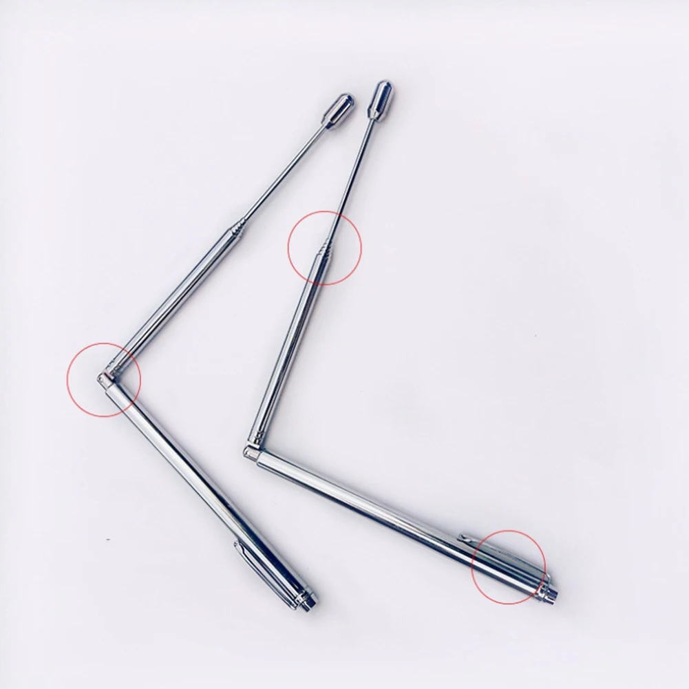 1 шт. портативный инструмент для обнаружения воды Dowsing стержни регулируемые