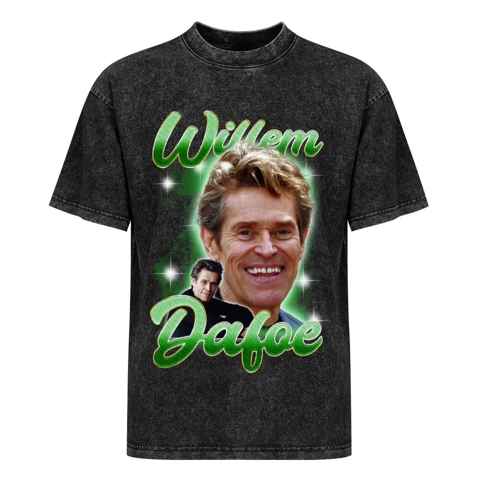 Willem Dafoe (90-е винтажный дизайн с голенищем) Футболка быстросохнущие рубашки