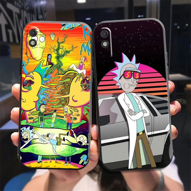 

Funny Carton Rick And Morty US Phone Case For Xiaomi POCO F3 GT X3 X3 Pro GT NFC For POCO M3 M3 Pro TPU Coque Carcasa Cover