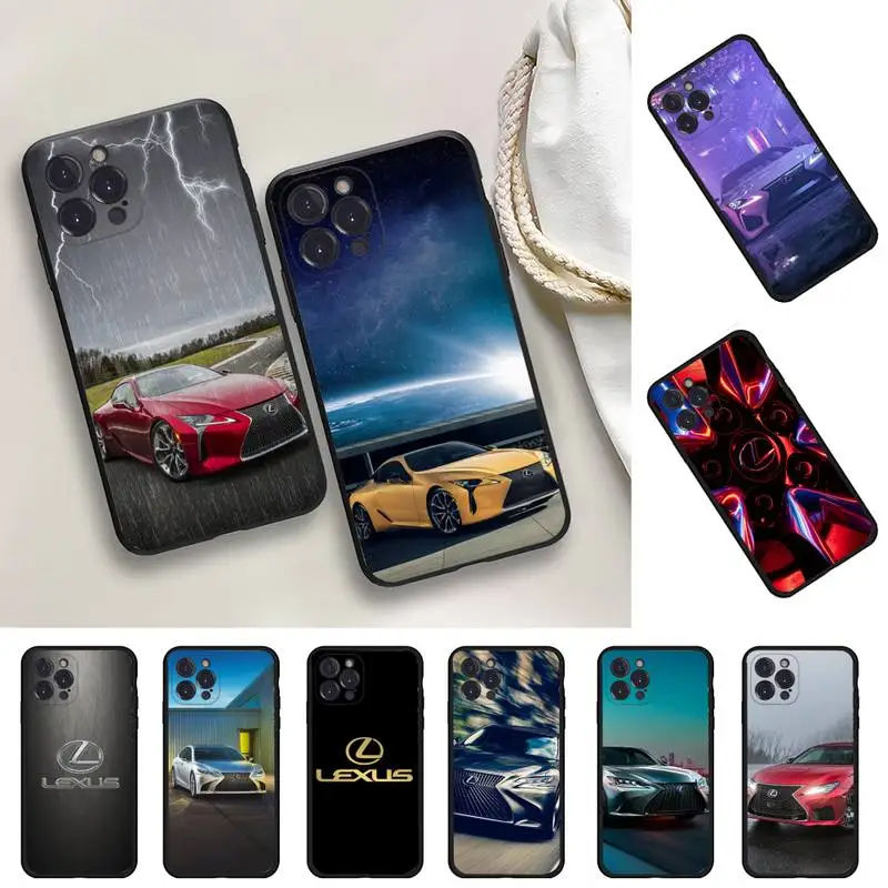

The Luxury Car L-Lexus-s Phone Case For iPhone 14 11 12 13 Mini Pro XS Max Cover 6 7 8 Plus X XR SE 2020 Funda Shell