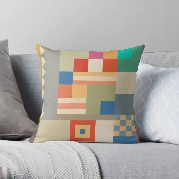 

Bauhaus Design Printing Throw Pillow Cover Office Bedroom Case Anime Waist Square Home Bed Fashion Wedding Pillows not include