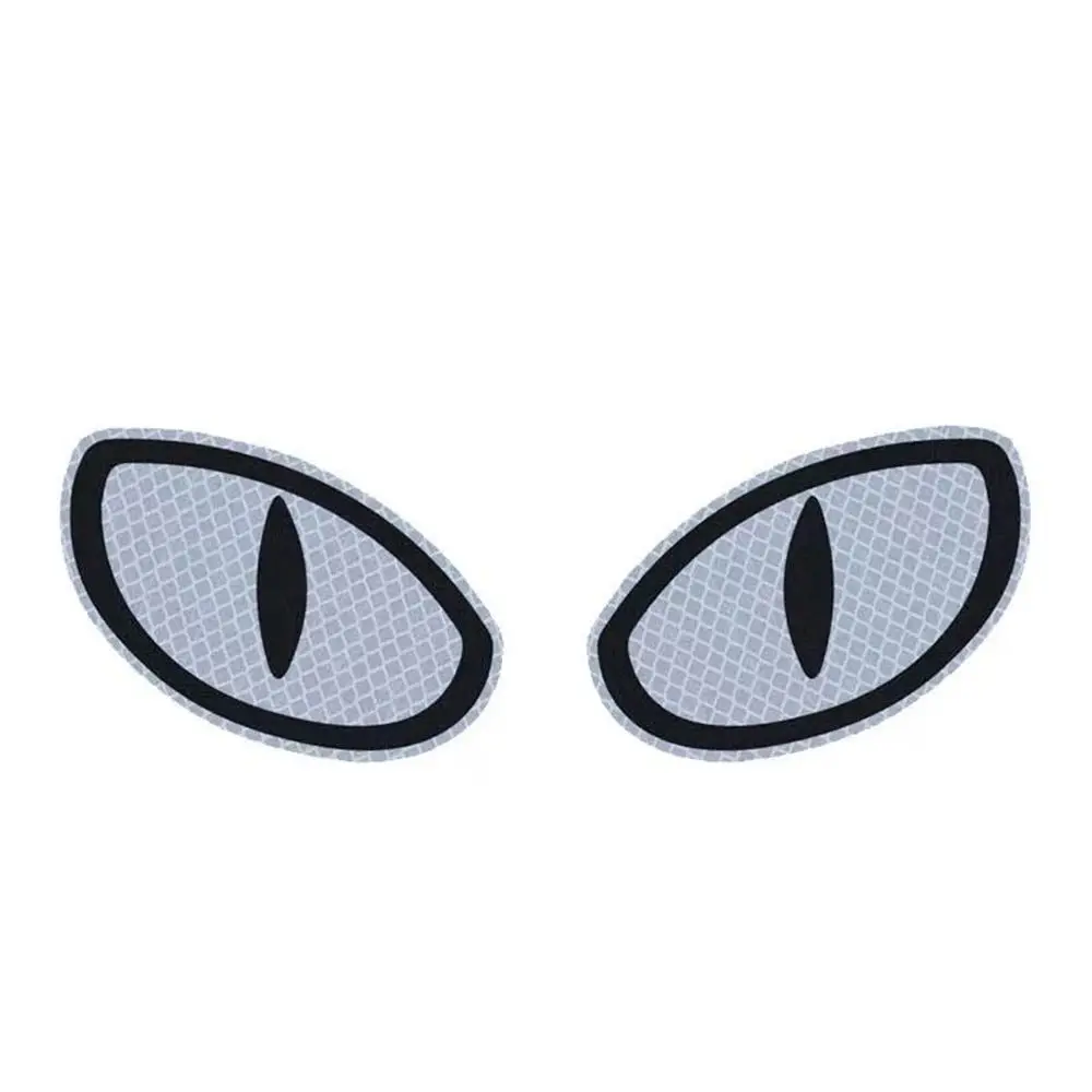 

Украшение двери, бампера, полосы, водонепроницаемая предупреждающая лента для больших глаз, светоотражающие наклейки для автомобиля, знак безопасности