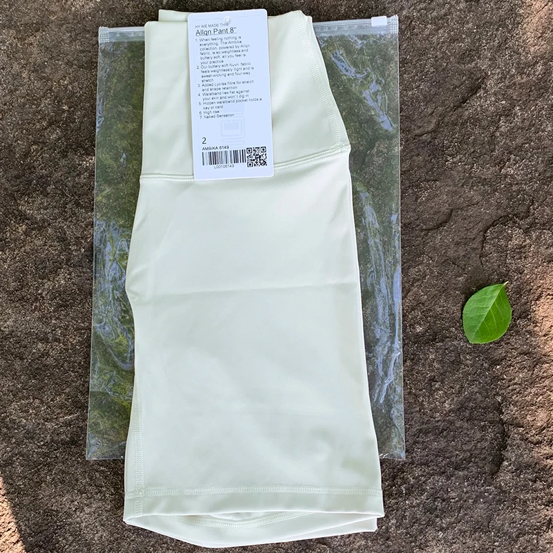 Women-lulu Biker Shorts Women Sport Shorts High Waist Pants Fitness Gym Sportswear Cycling Shorts Women Yoga Shorts