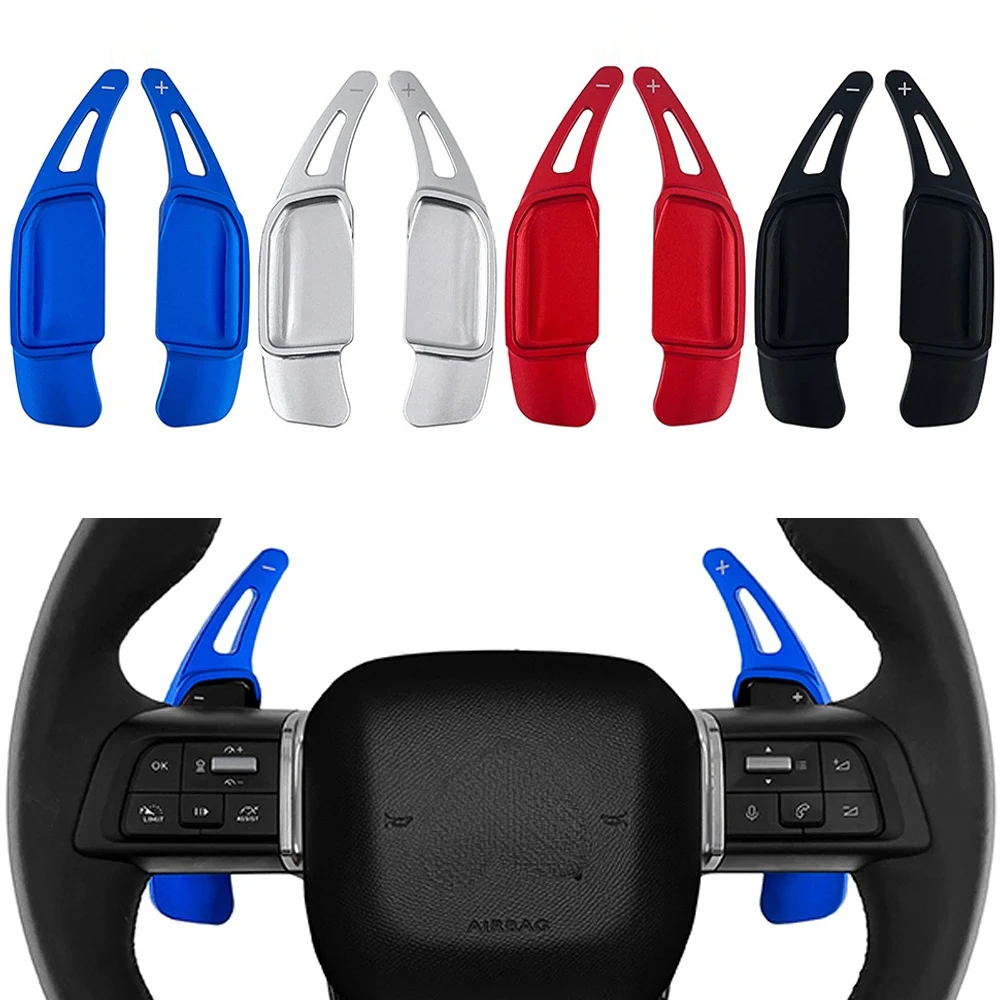 

2Pcs Car Steering Wheel DSG Shift Paddles Extension Stickers For Citroen C5X C4 III C5 X Hybrid 2021-2023 AUTO Accessories