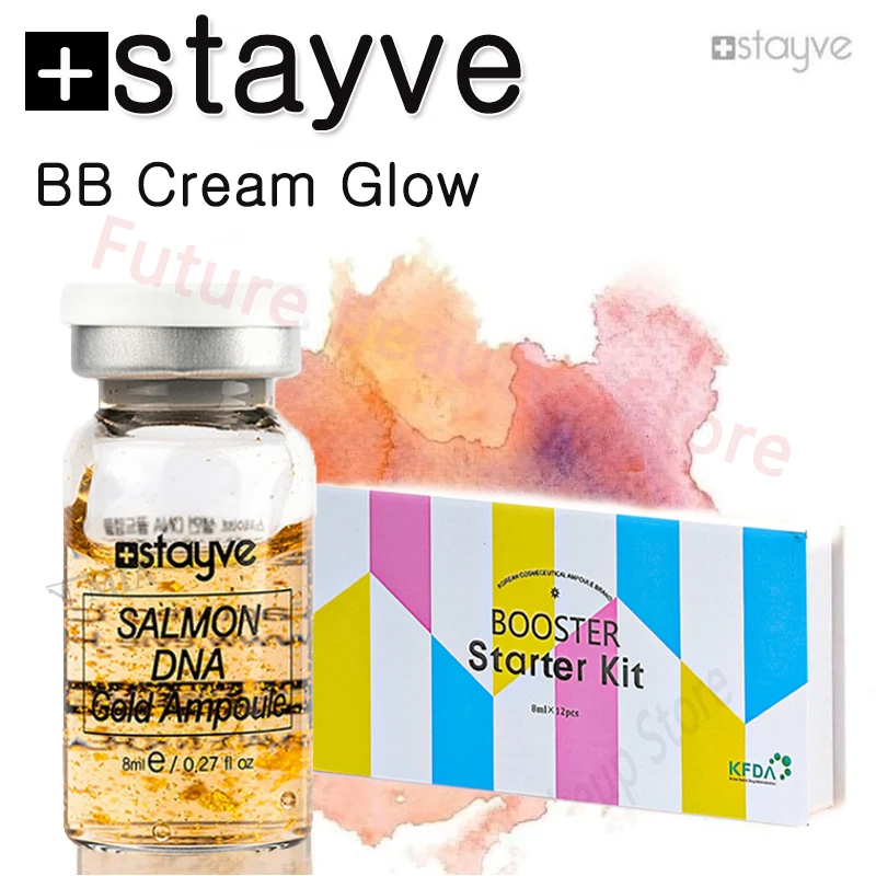 

Корейский оригинальный BB-крем Stayve 8 мл, крем-основа для макияжа, набор Niacinamide, осветляющая сыворотка, основа для макияжа