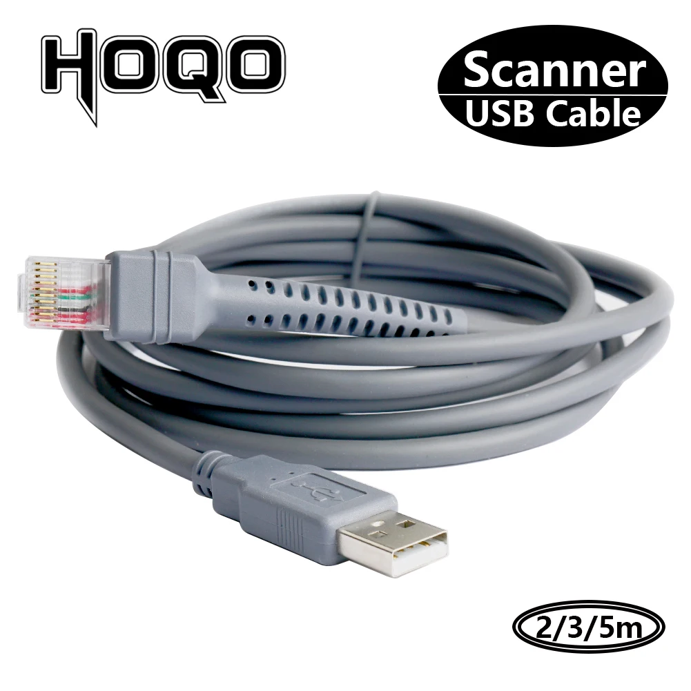 

2M Symbol Barcode Scanner USB Cable LS1203 LS2208 LS4208 LS3008 CBA-U01-S07ZAR Replacement for Zebra Ds2278 wholesale