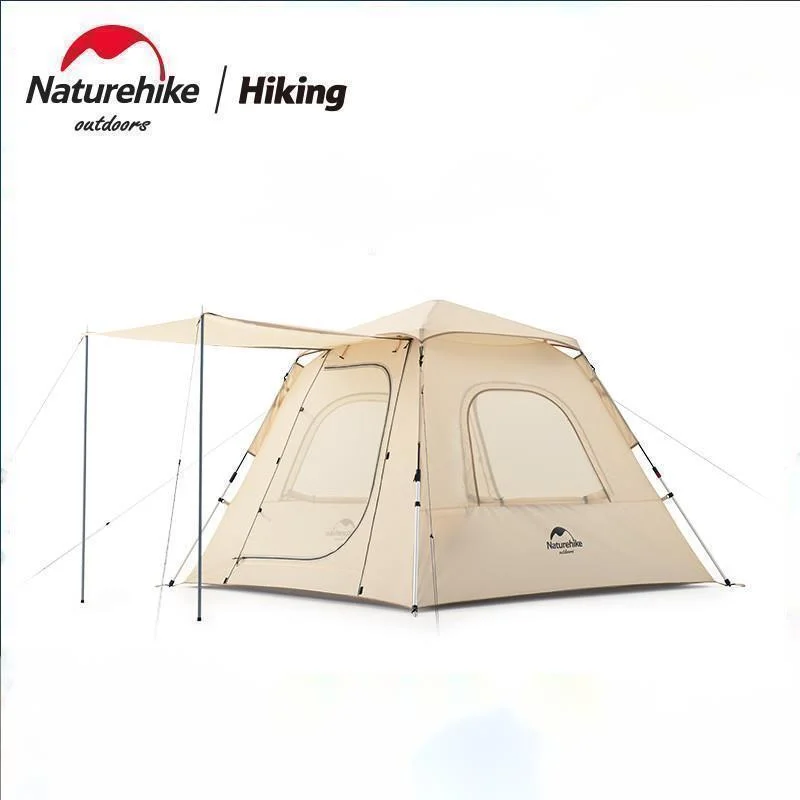 

Палатка Naturehike Upgrade Ango Автоматическая, телескопическая палатка с пятисторонней циркуляцией и вентиляцией, с автоматической поддержкой, для 3...