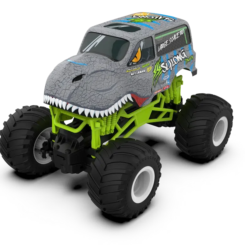 

Монстр-Трак Динозавр Большой фут вездеход с дистанционным управлением внедорожник большое колесо монстр-Трак, идеальный день рождения и Ро...