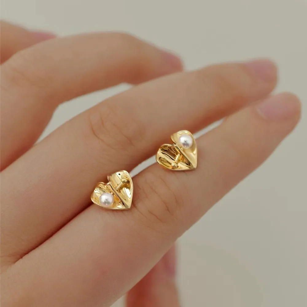 

Серьги-гвоздики из серебра 925 пробы с жемчугом, 7-8 мм