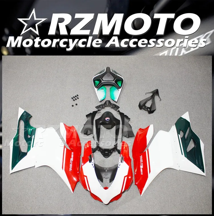 

Motorcycle ABS Full Body Shell Protective Fairing Kit Fit For Ducati 899 1199 Panigale s 2012 2013 2014 12 13 14 Red Green