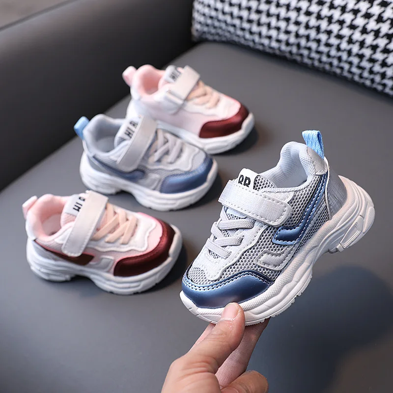 

Classic Fashion Kids Shoes Cool Sports Running Lovely Boys Infant Tennis Excellent Breathable Children Casual Girls Sneaskers