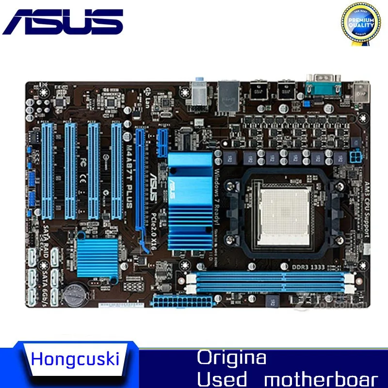 Материнская плата для настольного компьютера Asus M4A87T PLUS 870 Socket AM3 8G DDR3 оригинальная
