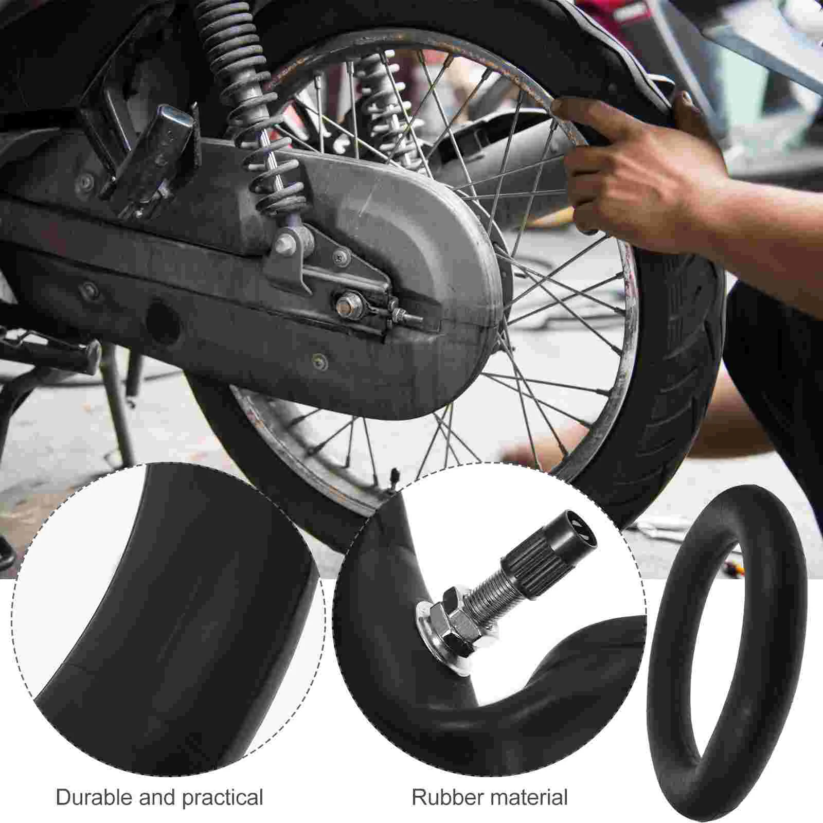 Резиновая внутренняя трубка 300-12 дюймов замена шин аксессуары для внедорожных