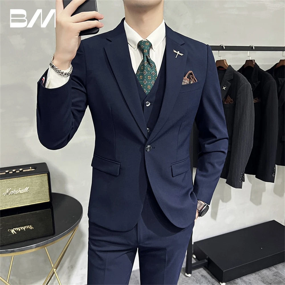 Рисунок 6 - Мужской костюм на одной пуговице