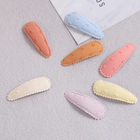 cute hair clips for girls knit cotton hair bands for baby solid color children candy hair pin gift kawaii hair accessories