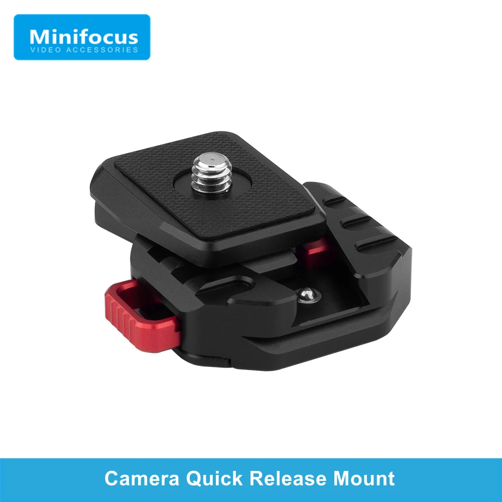 

Quick Release System Plate Clamp 1/4'' Tripod Base Mount for Sony Canon Nikon DSLR Camera Handheld Gimbal Stabilizer Accessories
