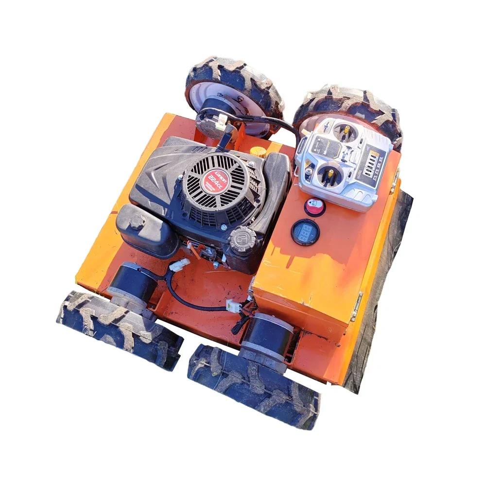 Робот-газонокосилка с дистанционным управлением