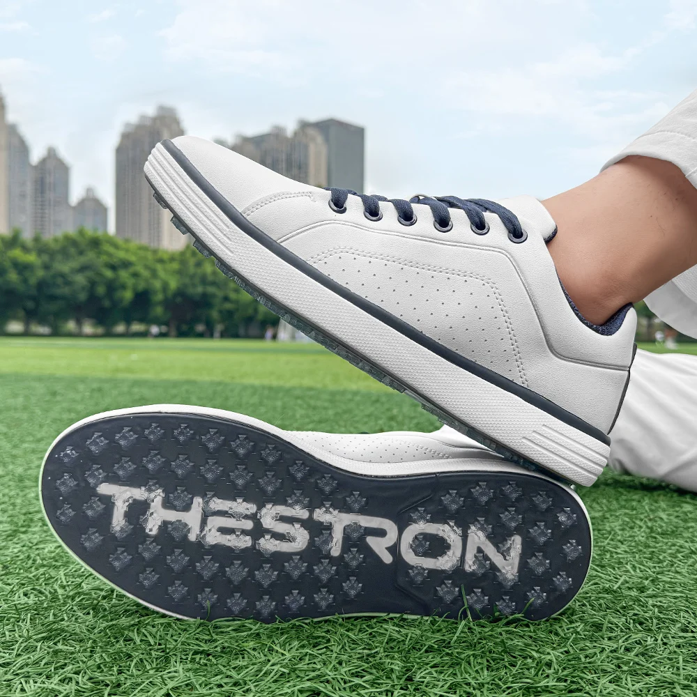 Новые роскошные туфли для гольфа мужские профессиональные кроссовки уличная