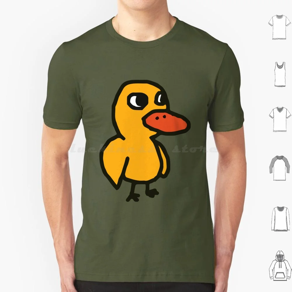 Футболка Mr. Duck большого размера 100% хлопок утка песня утенка монад виноград есть