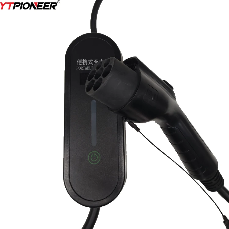 

YTPIONEER Charging Station US UK Plug 16A Portable EV Charger Smart Portable EV Charger Powerbank