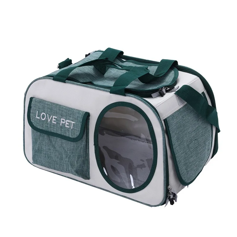 

0-6 Kg Cat Pet Airplane Carriers Breathable Mesh Foldable Large Capacity Dog Carrying Bag Outdoor Travel Pets Supplies Handbag