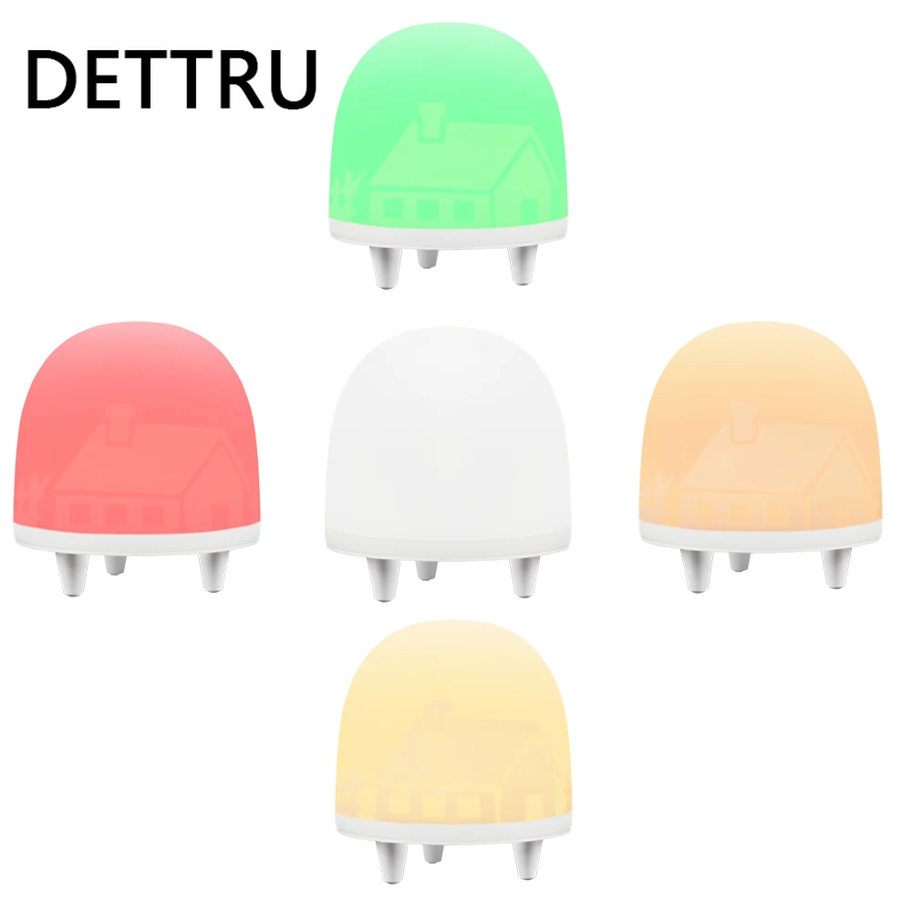 

Детский перезаряжаемый силиконовый ночник детский Красочный ночник детская Милая прикроватная лампа детсветильник Па