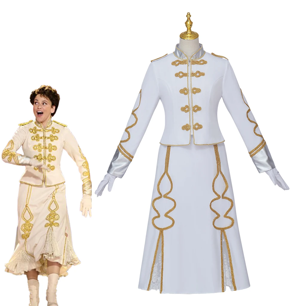 Костюм музыкального человека для косплея Мариан пародио комплект из белой