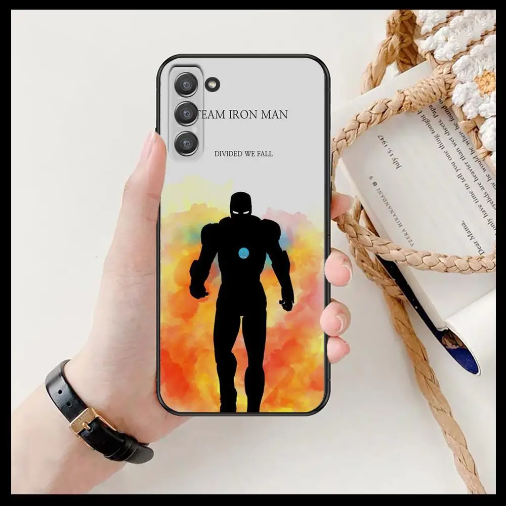 marvel team celular phone cover hull for samsung galaxy s6 s7 s8 s9 s10e s20 s21 s5 s30 plus s20 fe 5g lite ultra edge free global shipping