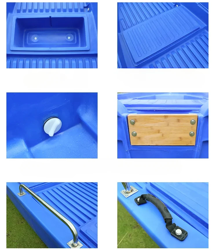 Пластиковая лодка длиной 4 3 метра для рыбалки чистки реки может быть оснащена