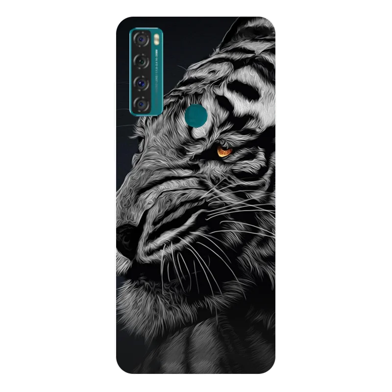 For TCL 20 SE Case 20B 20L+ 20S Silicone Back Cover Phone Case For TCL 20 SE T671H Soft Case For TCL 20SE Fundas Cartoon Coque