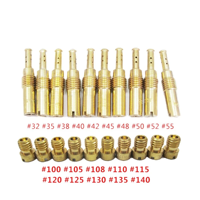 Карбюратор главный 20 шт. для PWK Keihin OKO CVK PWM NSR KSR мотоциклетный карбюратор