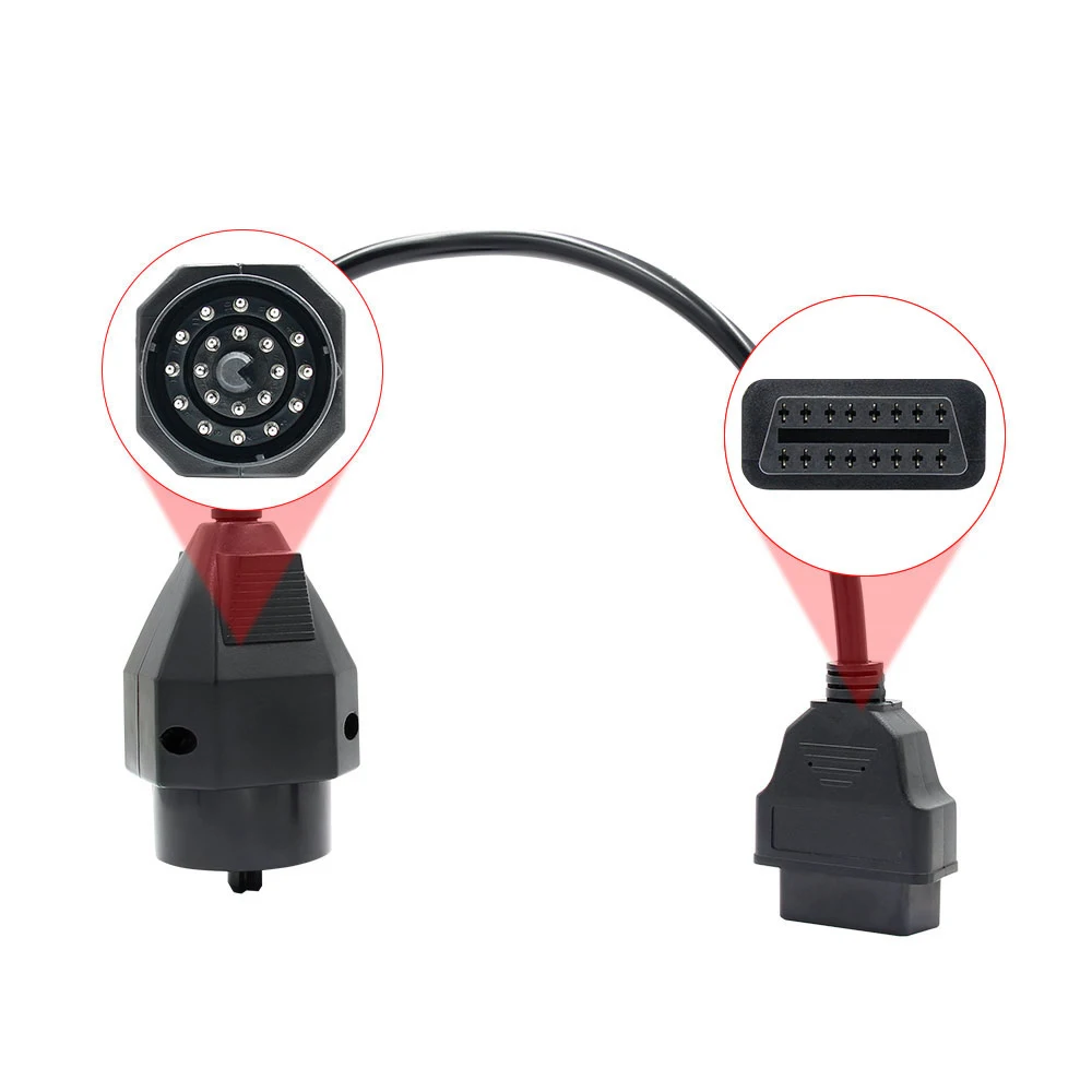 Адаптер OBD2 для BMW 20PIN к 16PIN гнездовой разъем автомобильный диагностический