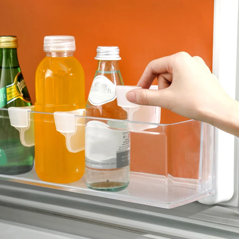 

10/20pcs Refrigerator Storage Partition Board Seasoning Bottle Plastic Divider Kitchen Tool Storage Splint Can Shelf Organizer