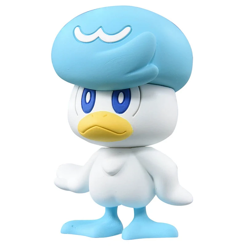 

Оригинальная кукла TOMY Pokemon MC фиолетового цвета Quaxly, украшения ручной работы, игрушки, хобби, фигурки героев, праздничные подарки для детей