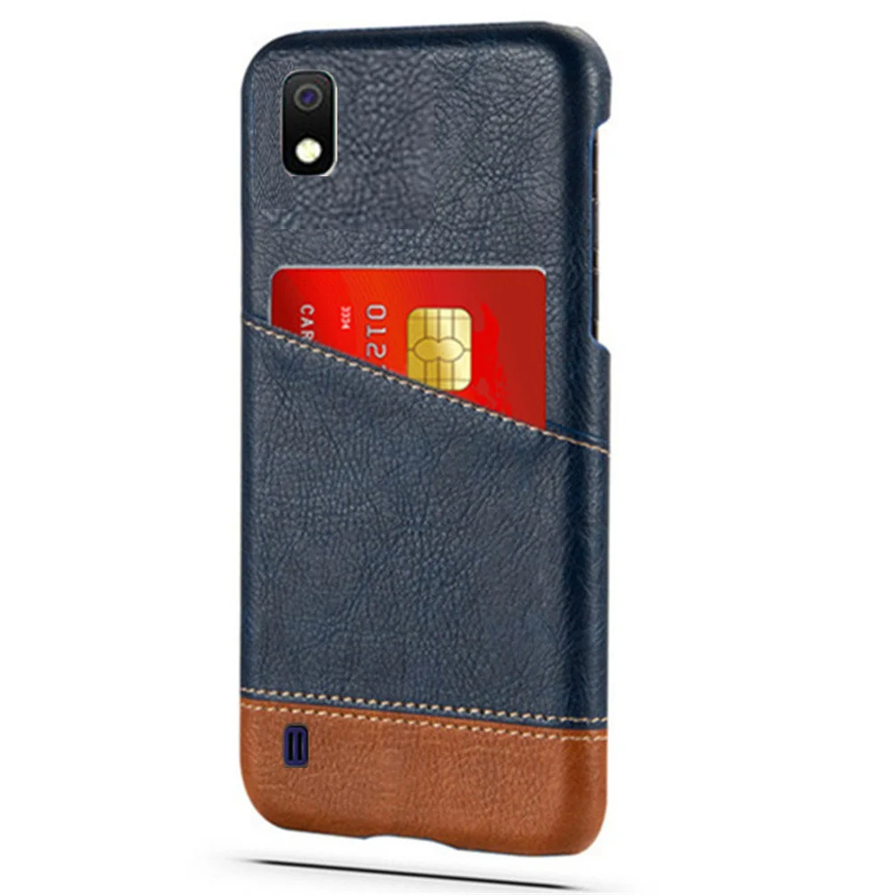 

Wallet Case For Samsung galaxy A10 A10E A20 A20E A30 A40 A50 A70 S A01 A02S A11 A21 A31 A41 Mixed Splice PU Leather Card Cover