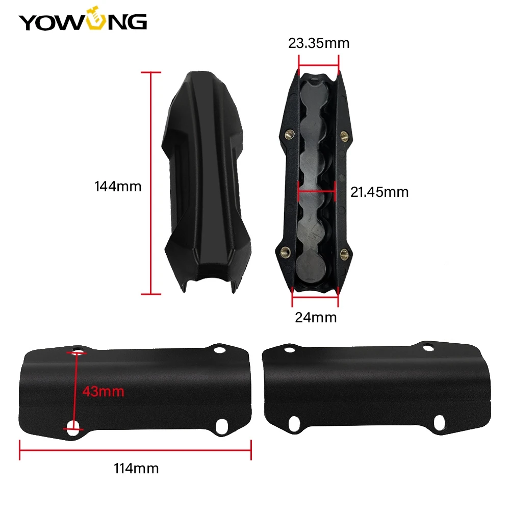 25MM Engine Guard Bumper Block Crash bar Protection Motor Accessories For BMW R1300GS R1300 GS R 1300 Adventure 2023 2024