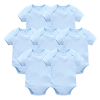 2022 summer newborn baby clothes jumpsuits 0 24m solid toddler girl boy onsies overall unisex infant romper bebes roupas bebe de