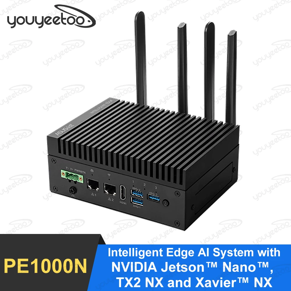 Компьютер ASUS PE1000N AI Edge модуль TX2 NX и Xavier дополнительная плата NVIDIA Jetson Nano со