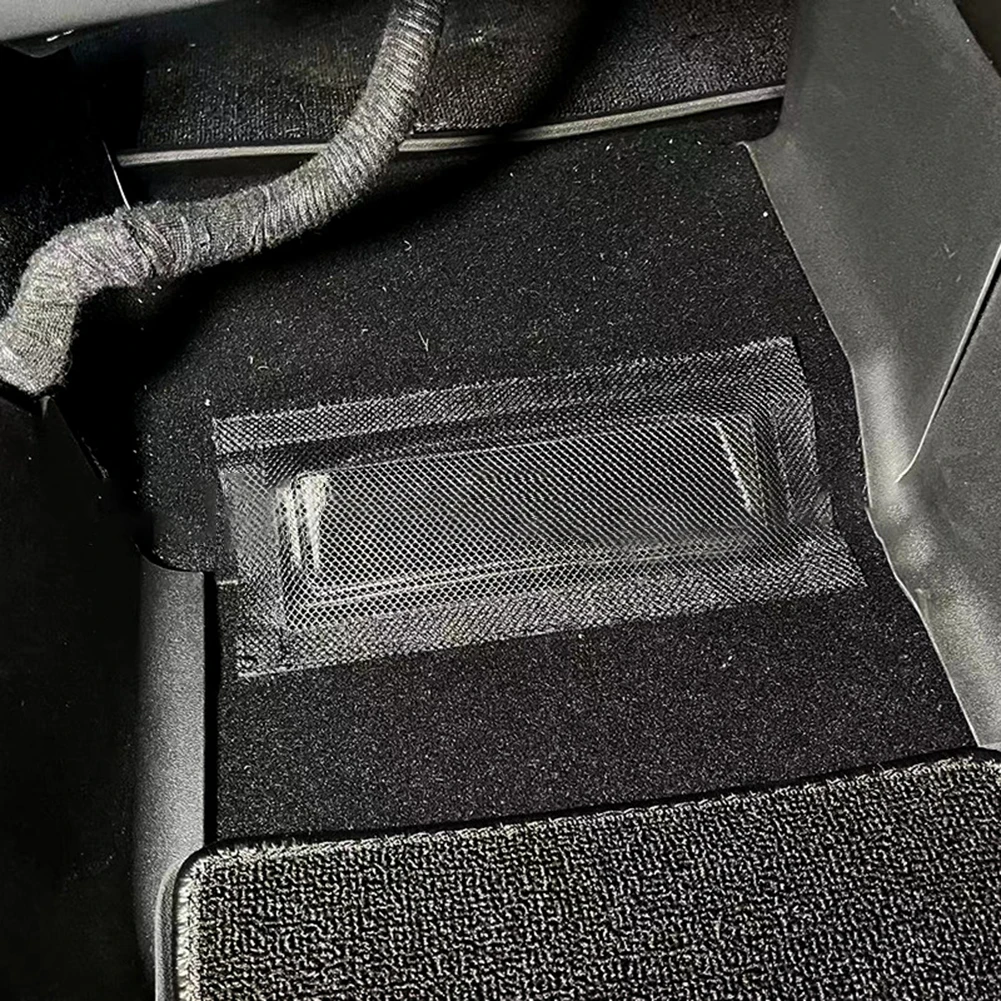 

2Pcs Car Air Outlet Anti Dust Net Cover Mesh Anti-Blocking Net For Tesla Interior Replacement Parts Air Outlet Protective Cover