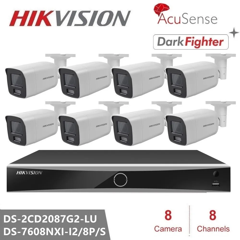

IP-камера видеонаблюдения Hikvision, 4K, 8 Мп, встроенный микрофон
