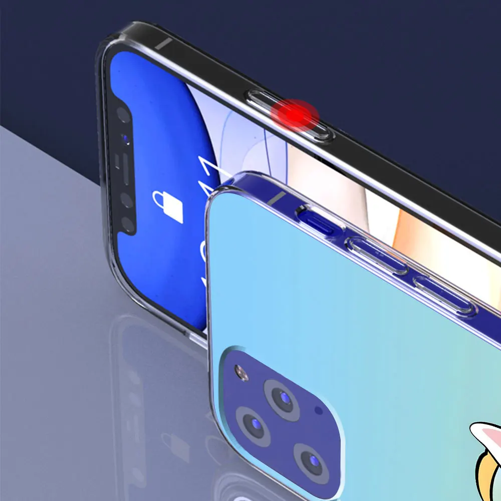 DIMOO чехол для Apple iPhone 16 13 11 12 14 Plus 15 Pro 7 8 XR X XS Max прозрачный силиконовый телефона
