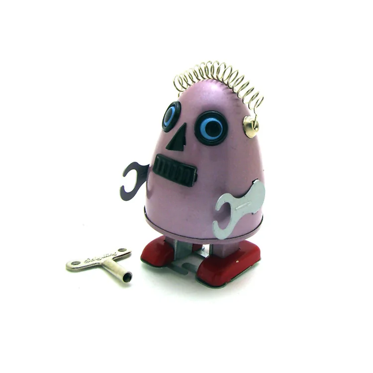 

Ms649 egg robot TinToy Adult Collection toys creative gifts tin toys wholesale