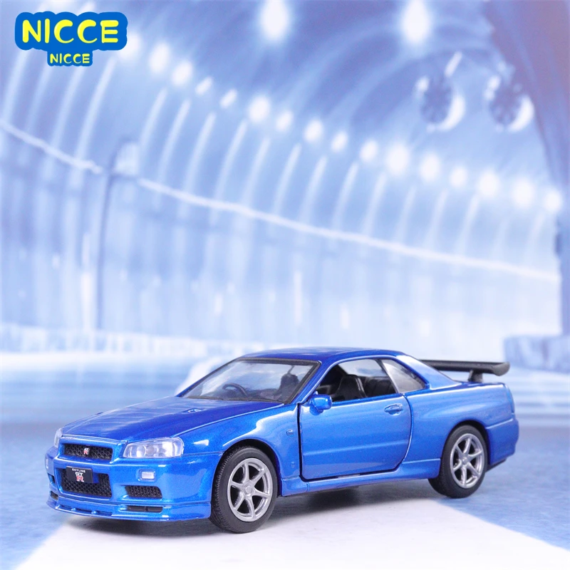 

Модель автомобиля игрушечного Nissan Skyline Ares GTR R34, 1:32