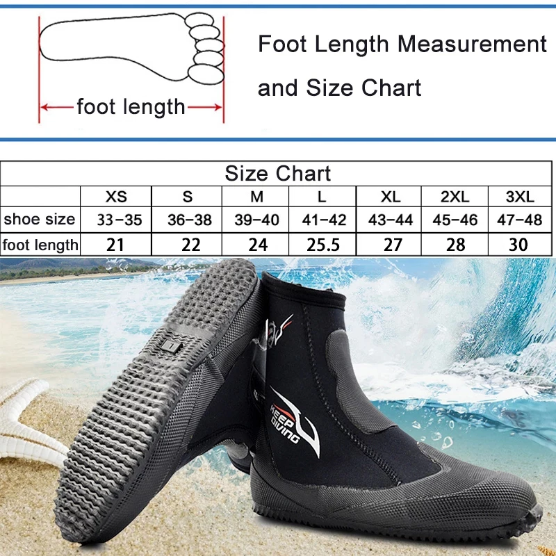 

5mm Diving Boots Dropshipping