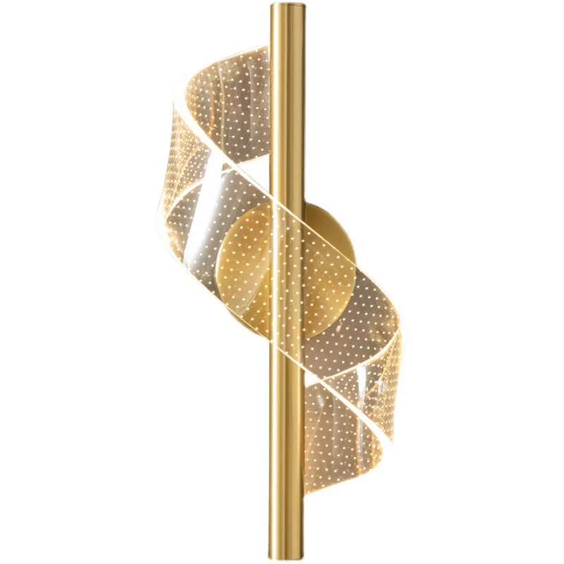 

New LED Wall Lamp Nordic Bedroom Bedside Lamp Minimalist Living Room Background Art Wall Lights Modern Home Decor Light Fixtures